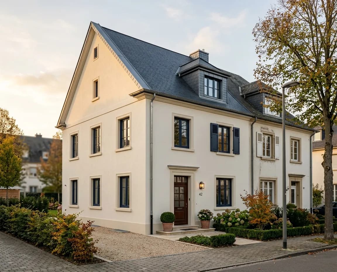 Maison mitoyenne — isolation des murs et pignon, 110 m²