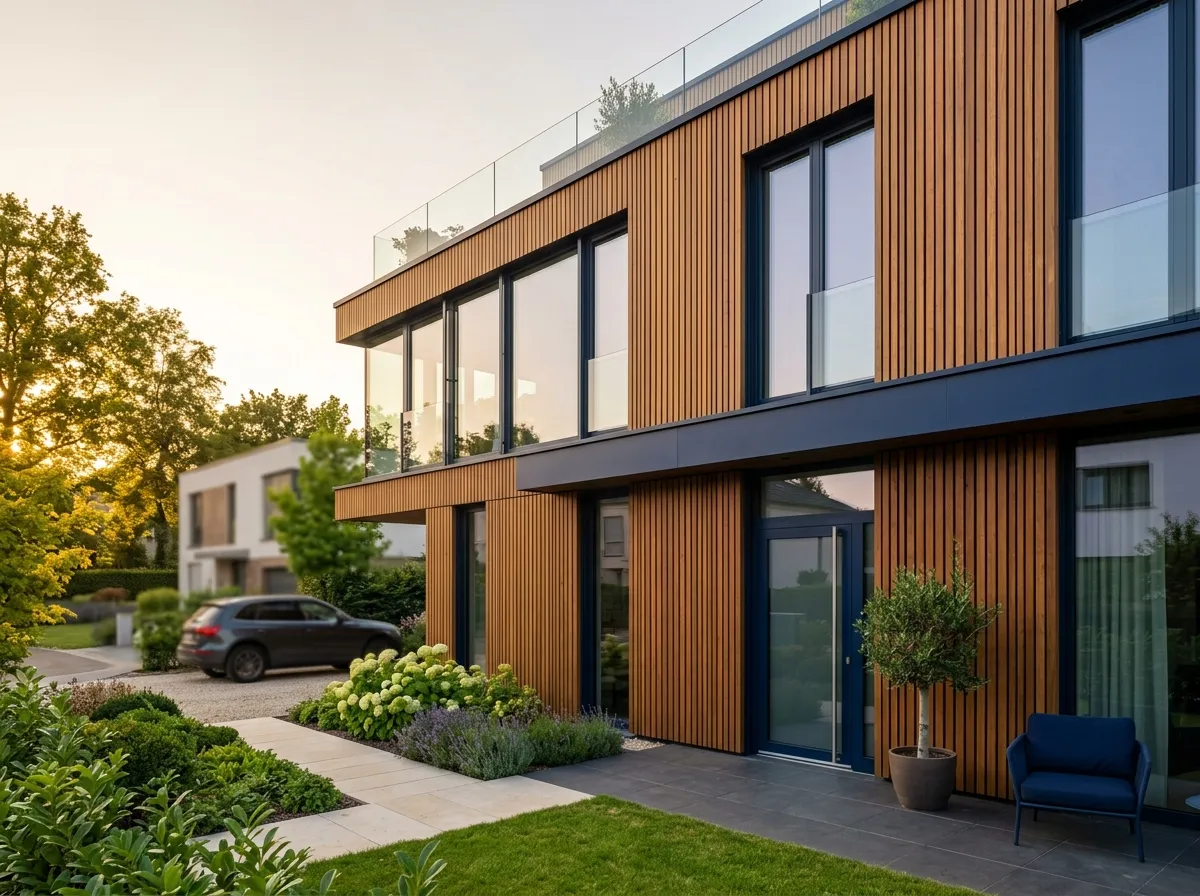 Bardage ventilé au Luxembourg